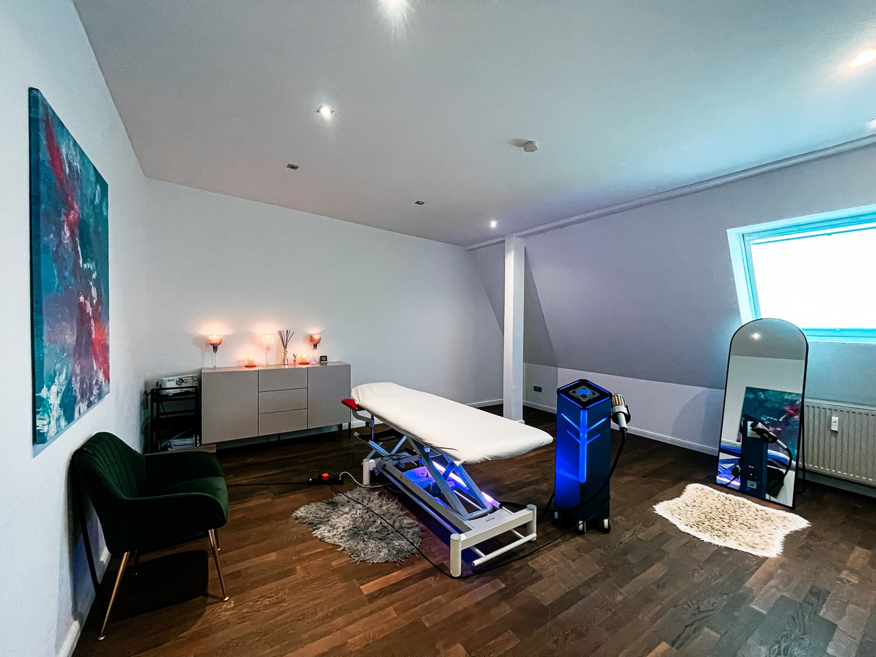 Raum- oder Treatmentaufnahme aus dem Goryanka Institut